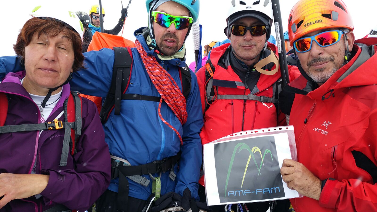 Master internacional guiado de ciegos por montaña