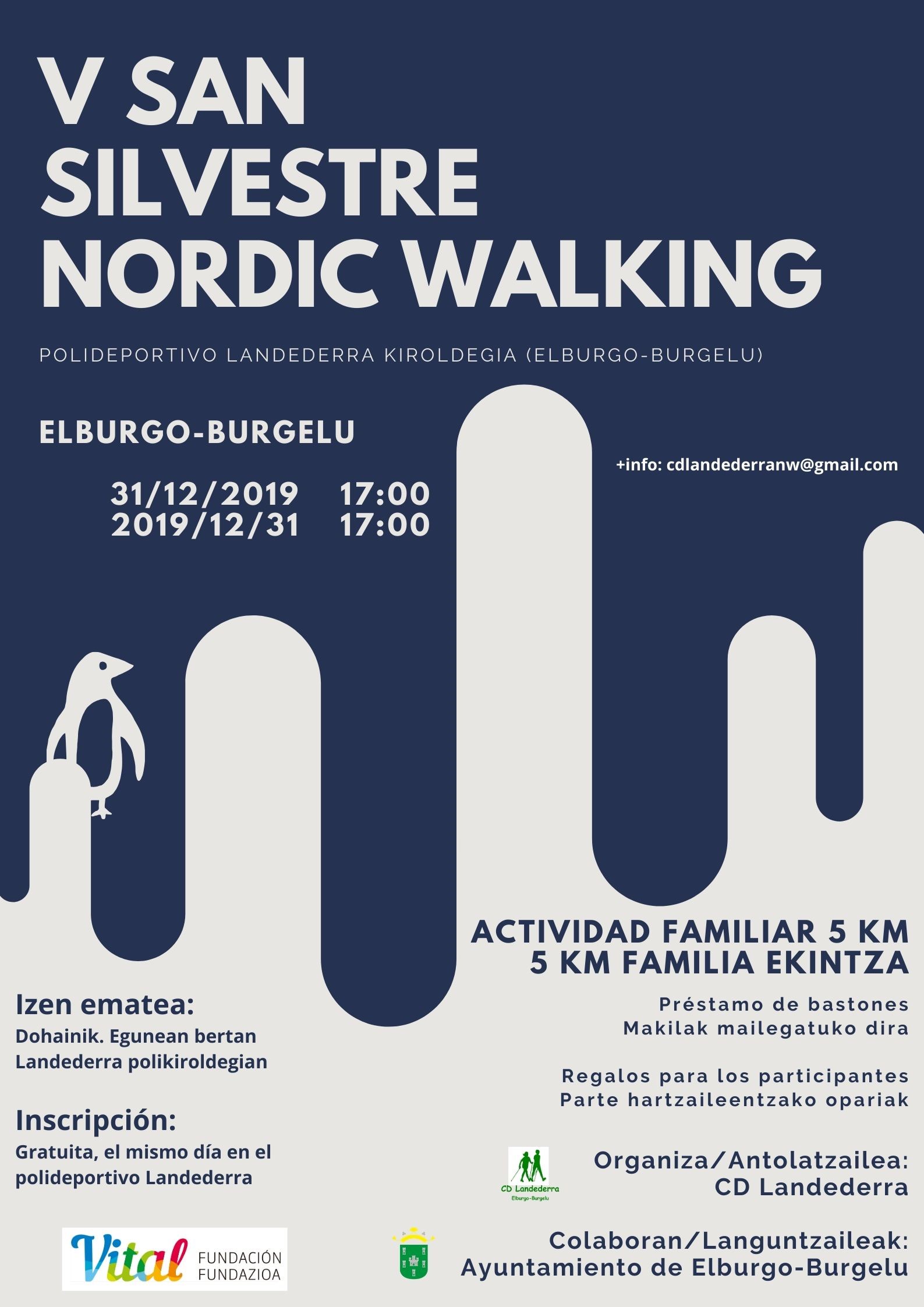 V San Silvestre. Nordic Walking