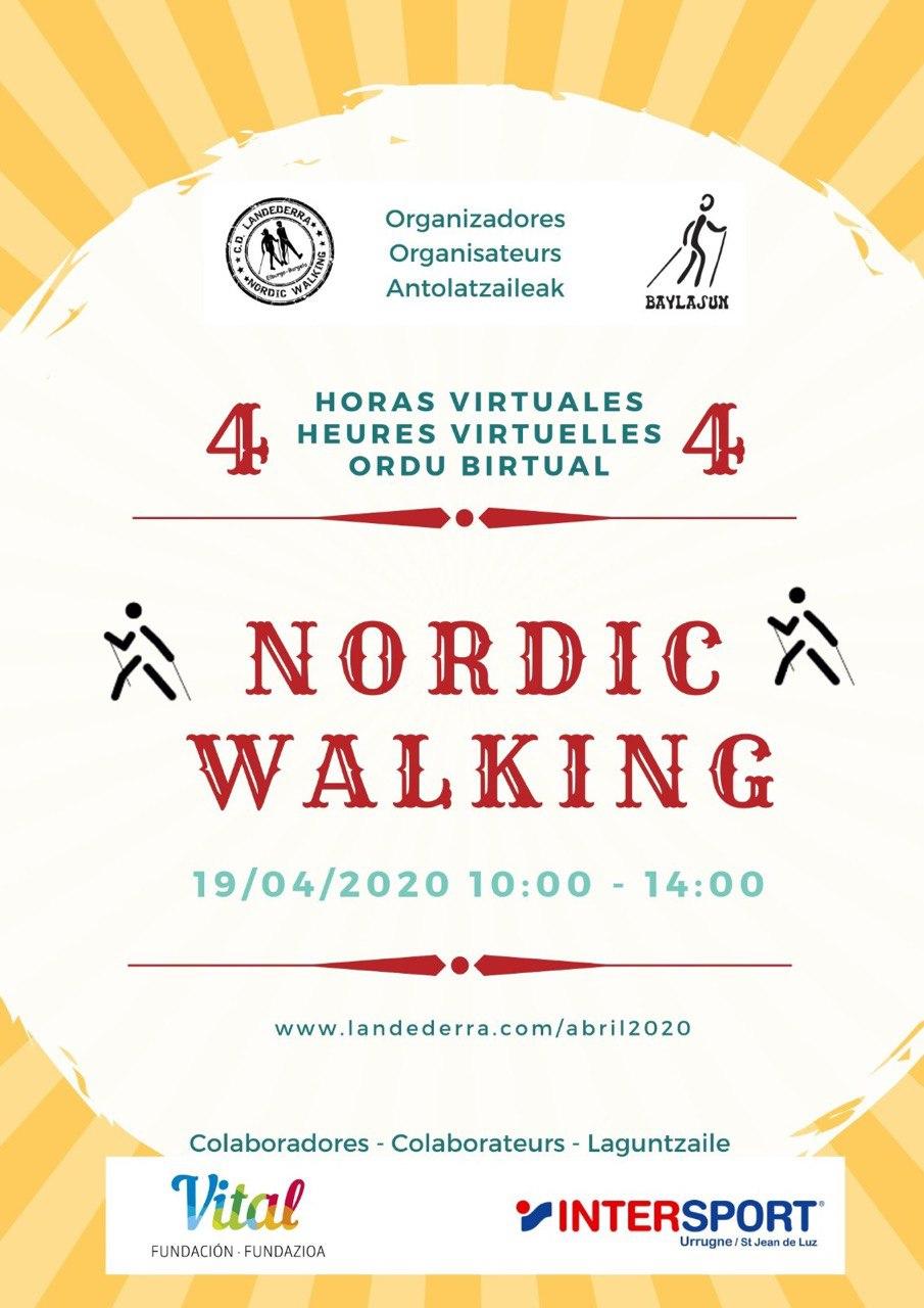 4 HORAS VIRTUALES NORDIC WALKING