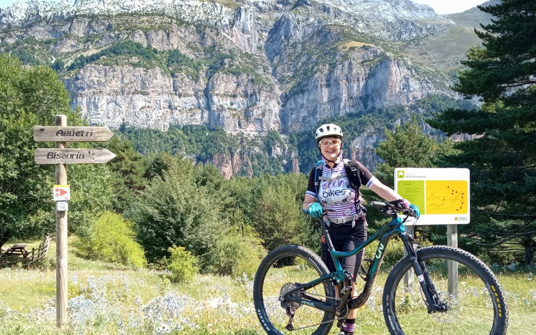 Kerstin Lühr, fundadora de ELLAbikes. “Sola no mola…” 100% montañera.