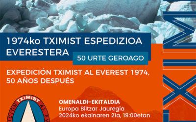Cincuentenario de la Expedición TXIMIST 1974 al Everest