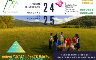 ¡Volvemos con el Deporte Escolar de Montaña!  Mendiko eskola-kirolarekin itzuliko gara!