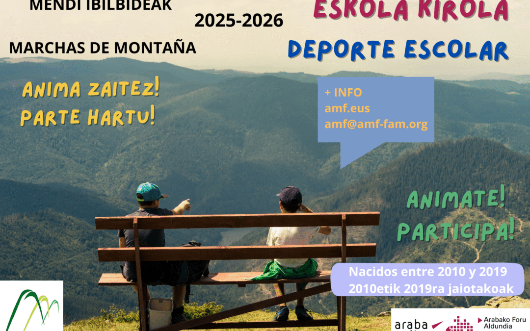 ¡Volvemos con el Deporte Escolar de Montaña!
