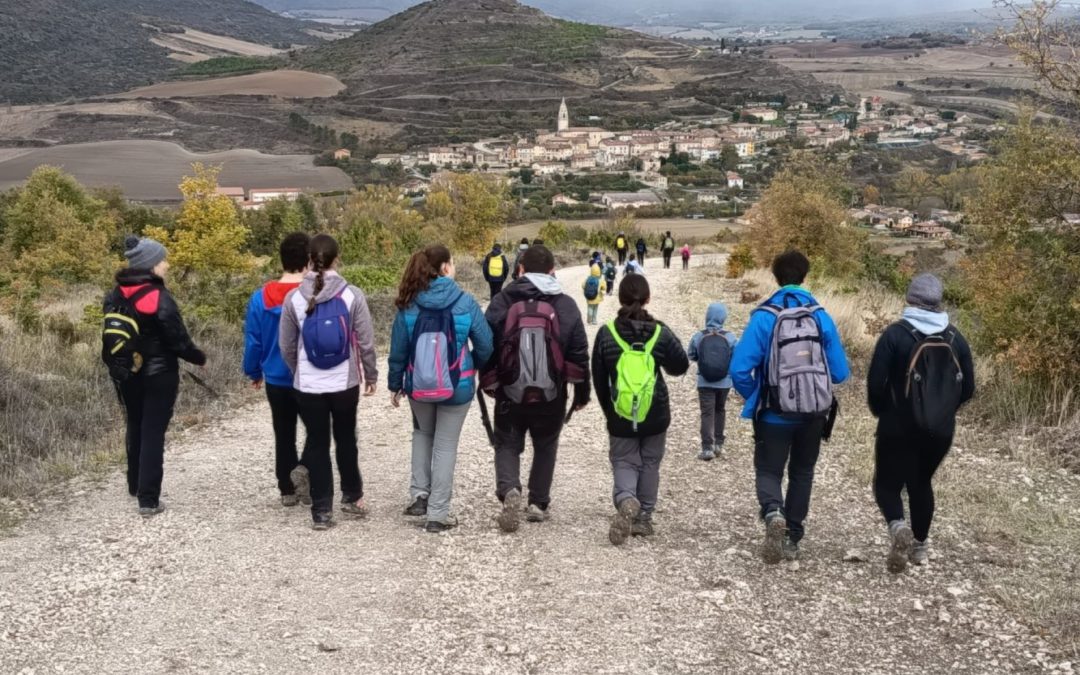Deporte Escolar salida a Cerro (Treviño)